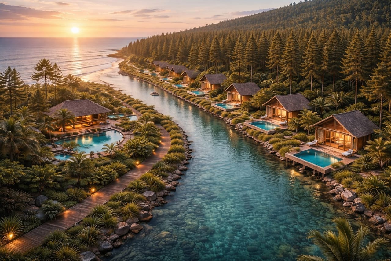 Casa Del Lago eco resort concept