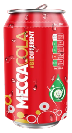 Mecca Cola visual